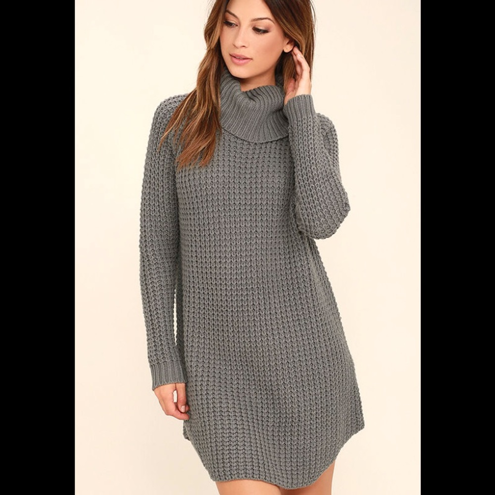 Element eden women’s sweater dress -Small Gray NWT